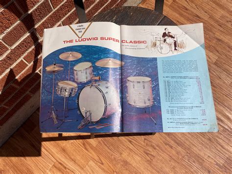 1967 Ludwig Drum And Percussion Catalog 106 Pages Drugans Drums And Guitars