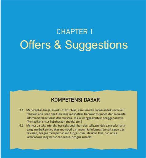 Materi Bahasa Inggris Kelas 11 Bab 1 - Portal Edukasi