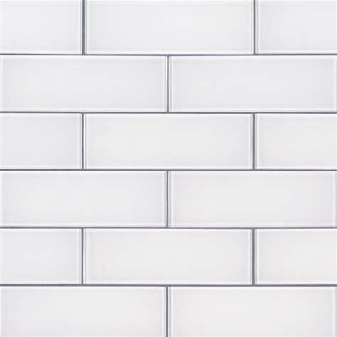 Msi Ice 3 In X 9 In X 8mm Glossy Glass Wall Tile 019 Sq Ft Gl T