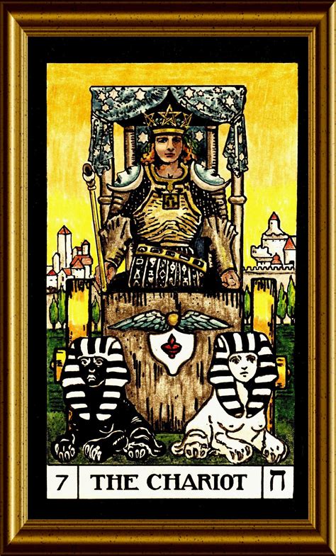 In the advice position, the chariot reminds you to not give up if you encounter any obstacles in your path; Pin on The Tarot Deck