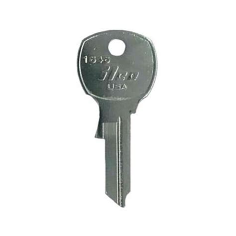 Ilco Nickel Brass Houseentry Key Blank In The Key Blanks Department At