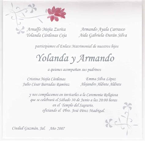 Descubre ideas, consejos y ejemplos de texto para invitaciones de boda que puedes usar como inspiración para las tuyas. Textos de invitaciones de boda - Imagui