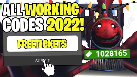 All Working Codes For Edward The Man Eating Train In Roblox