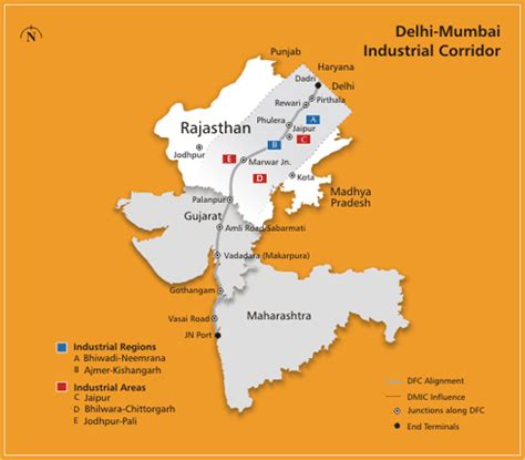 Dmic Corridor Delhi Mumbai Industrial Corridor Project Dholera Sir