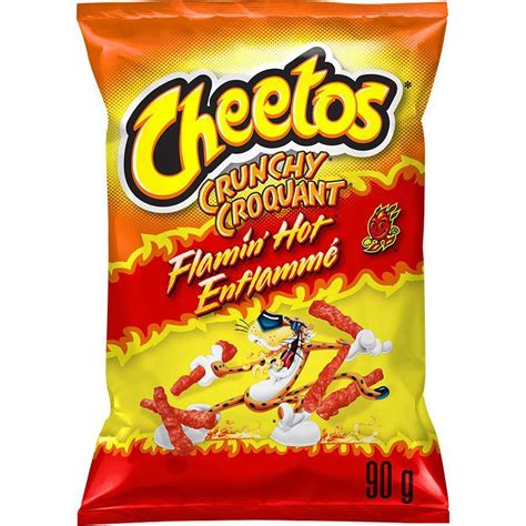 90g Cheetos Crunchy Flamin Hot Mart31