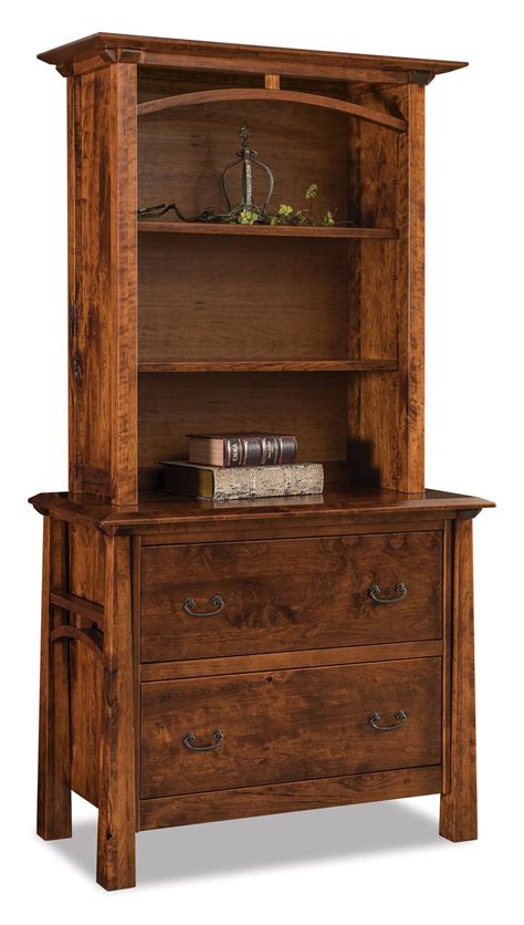 36″w x 20″d traditional dark cherry storage cabinet cab014284. Atresa Lateral File Cabinet with Bookcase Top from ...