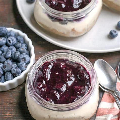 Whip until smooth and fluffy. Paleo Blueberry Cheesecake Jars | Recipe | Paleo ...