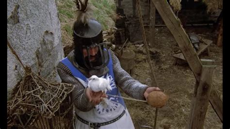 In Monty Python And The Holy Grail When Sir Bedevere Is First