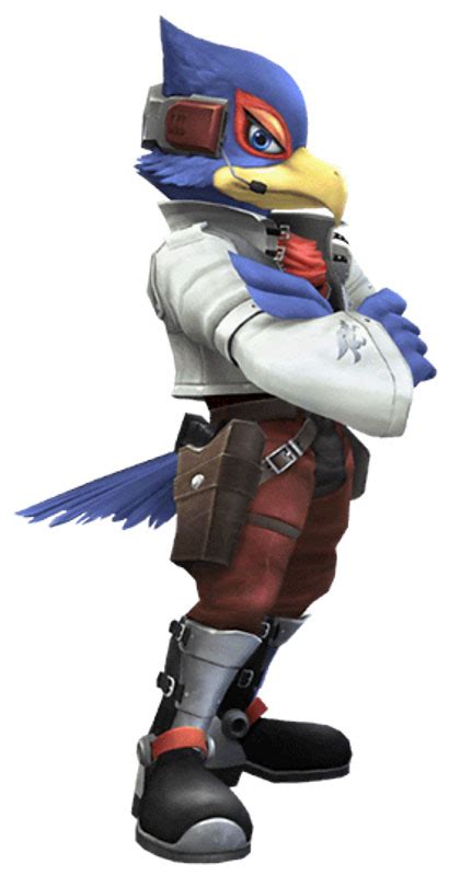Falco Lombardi The Air Wing Pilot From The Star Fox Games