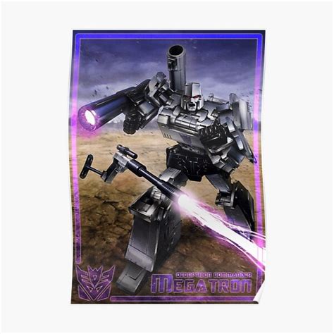 Masterpiece Megatron Poster For Sale By Ragingnin77 Redbubble