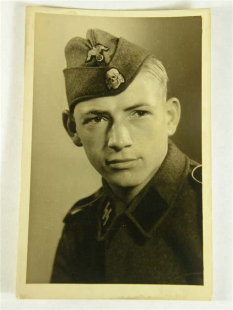 Waffen Ss Studio Portrait Card