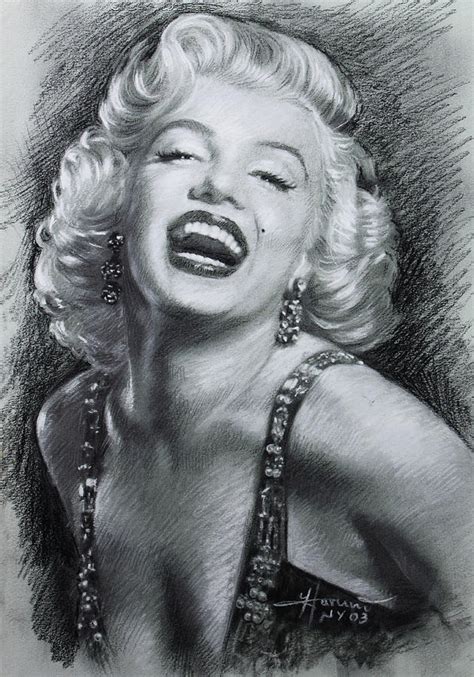 Marilyn Monroe Drawing By Viola El