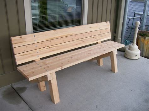 Here this bench also comes with an edged berth that brings great beauty to it! HandymanWire - Garden Benches Built