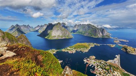 Lofoten Islands Wallpaper Norway Desktop Background 4k 1000x563