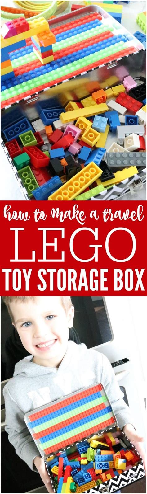 How To Make A Travel Lego Box For Kids This Lego Tape Is Amazing And