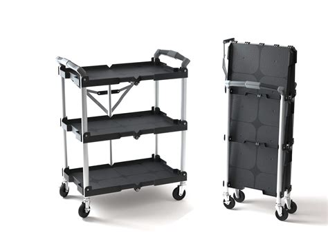 Olympia Tools 85 188 Pack N Roll Folding Collapsible Service Cart
