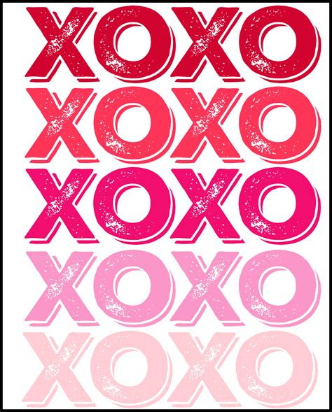 Printable Cut Out Valentines Day Decorations