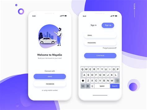Welcome Screen Of Ride App Which I Am Working Currently App Website