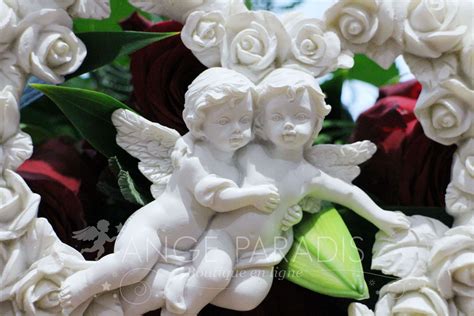 Cadeaux Avec Anges En Blanc Boutique De Statues Danges Figurines D