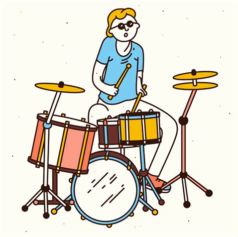 Player Drums  By Aiste Papartyte Find And Share On Giphy