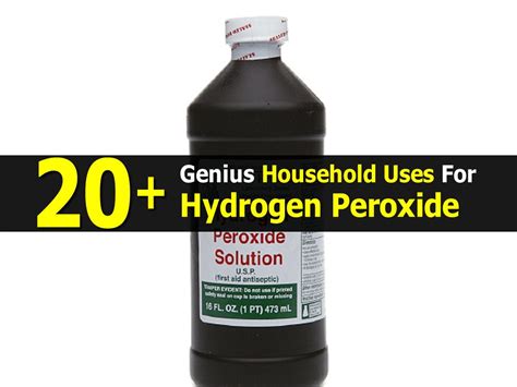 20 Genius Household Uses For Hydrogen Peroxide