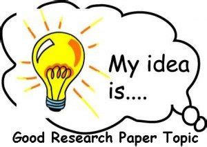 Research Topic: Important Factors to Consider