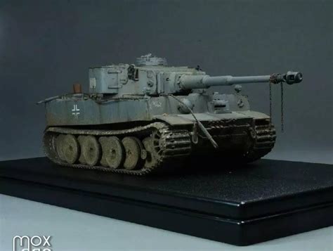 模型制造 威龙 德国虎式坦克极初期型