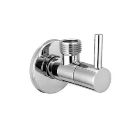 Silver Screwed Connection Glossy Finish Rust Proof Stainless Steel Angle Cock At Best Price In