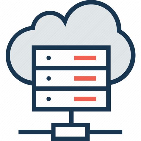 Cloud Computing Domain Server Web Hosting Icon Download On Iconfinder