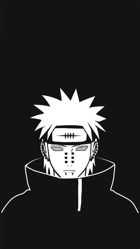 Pain Naruto Stencil Anime Top Wallpaper