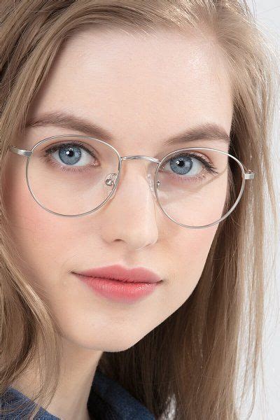 Epilogue Oval Silver Frame Eyeglasses Eyebuydirect In 2021