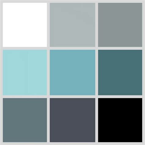 Blue gray and white color scheme. Pin on huis idees