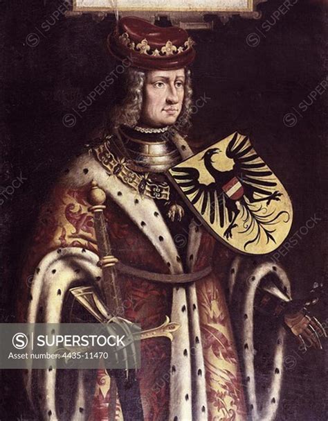 Maximilian I 1459 1519 Holy Roman Emperor 1493 1519 Portrait By