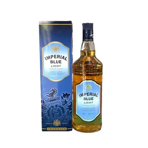 Imperial Blue Light 700ml Imported Blended Whiskey Shopee Philippines