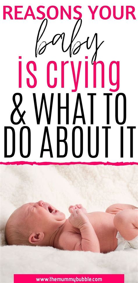 Why Does My Baby Cry For No Reason Newborn Baby Tips Baby Crying