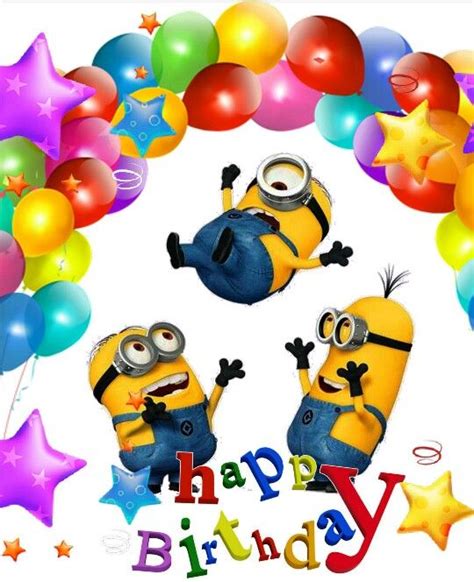 Happy Birthday Happy Birthday Minions Happy Birthday Nephew Minion