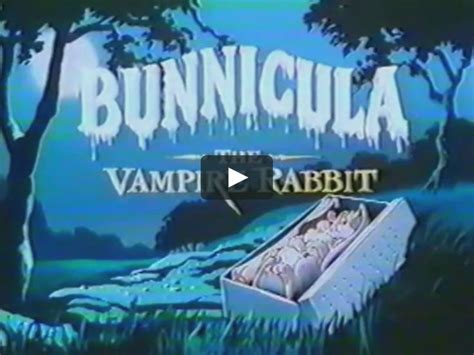 Discover The Classic Cartoon Bunnicula The Vampire Rabbit 1982
