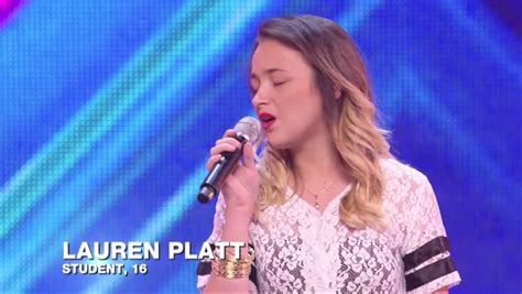 16 Year Old Lauren Platt How Will I Know X Factor Uk