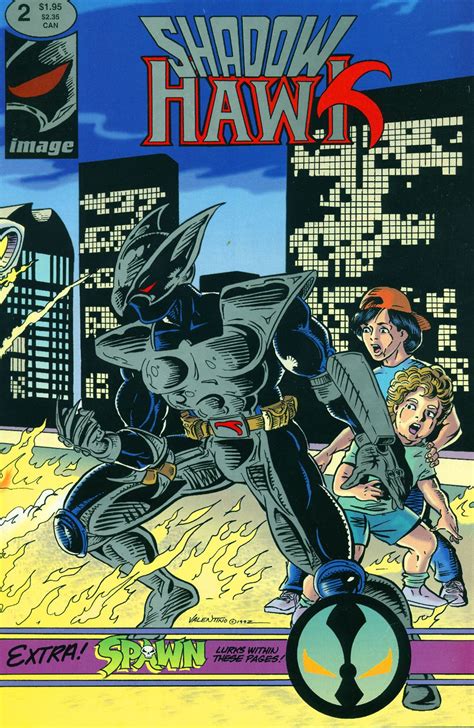 Shadowhawk Vol 1 2 Cover Art By Jim Valentino In 2020 Image Comics