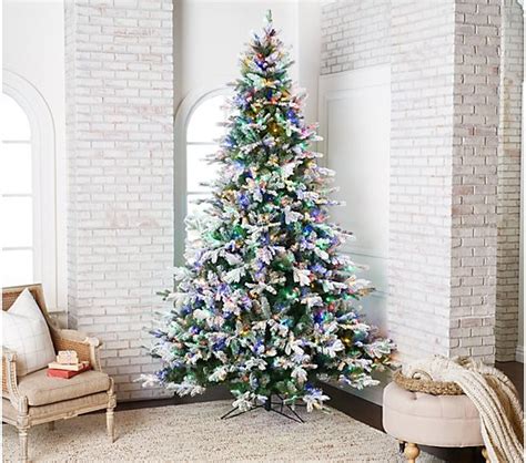 9 Snow Tipped Aspen Led Christmas Tree By Valerie