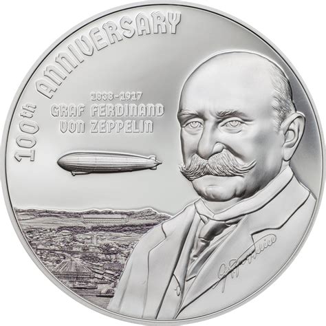 coins and more: 490) Graf Zeppelin: A 20 Dollars Silver coin and a 5 Dollars Gold Coin issued by ...