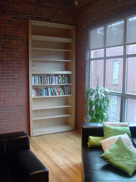 Brick Wall And Built In Bookshelf Built In Bookcase Bookshelves