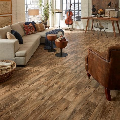 Style Selections Providence Oak Wood Look 12 Ft W X Cut To Length Sheet