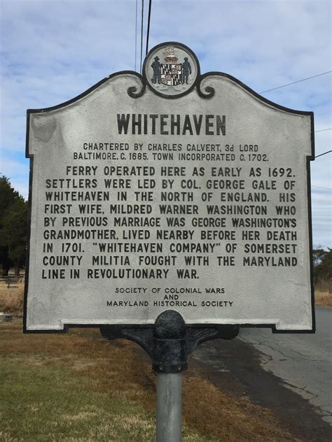 The Abcs Of Maryland W Is For Whitehaven