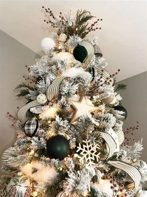 Placing the potted tree on a festive sleigh adds. 40 AWESOME CHRISTMAS TREE Decoration Ideas for New Year ...