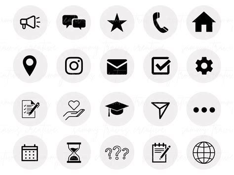 300 Light Grey Instagram Highlight Cover Icons Sammy Travis Creative