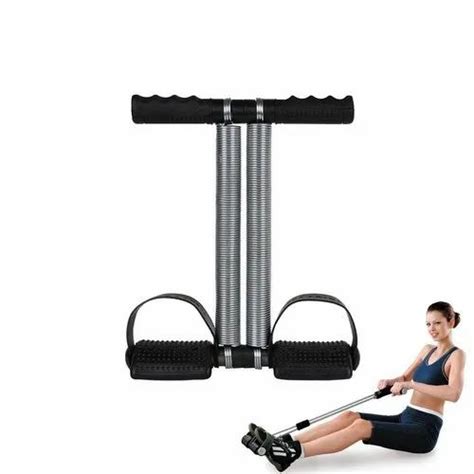 Stainless Steel Weight Stack Tummy Trimmer Double Spring Ab Exerciser For Gym Packaging Type