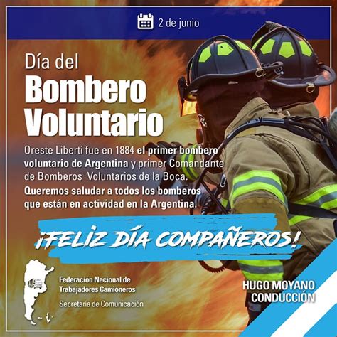 2 De Junio Día Del Bombero Voluntario