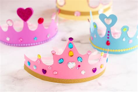 How To Make A Paper Crown For A Princess Easy Freeman Therter