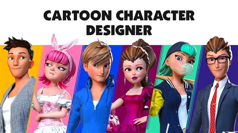 Character Creator 3 Content Pack Cartoon Character Designers Youtube